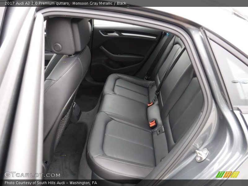 Rear Seat of 2017 A3 2.0 Premium quttaro