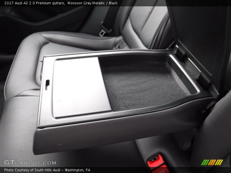 Monsoon Gray Metallic / Black 2017 Audi A3 2.0 Premium quttaro