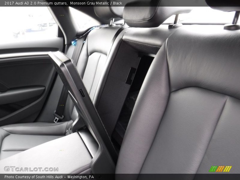 Monsoon Gray Metallic / Black 2017 Audi A3 2.0 Premium quttaro
