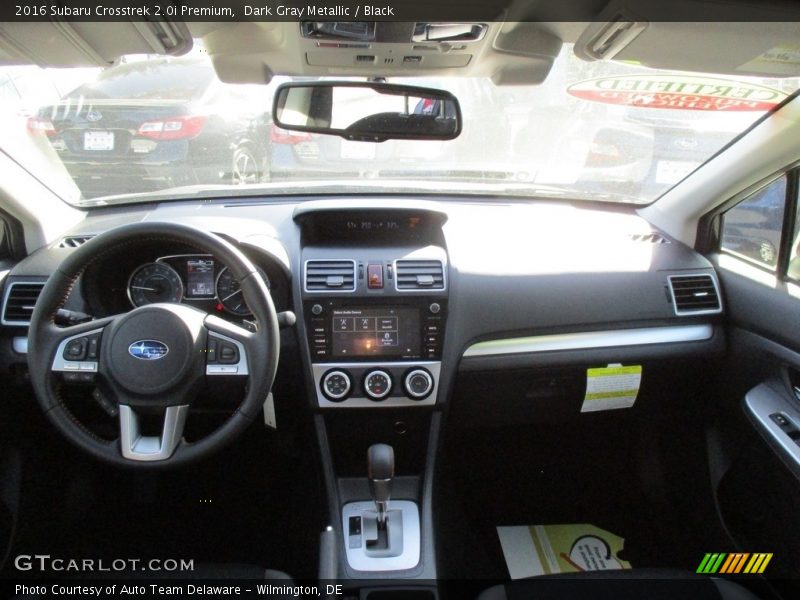 Dark Gray Metallic / Black 2016 Subaru Crosstrek 2.0i Premium