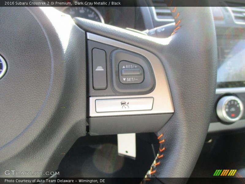 Dark Gray Metallic / Black 2016 Subaru Crosstrek 2.0i Premium