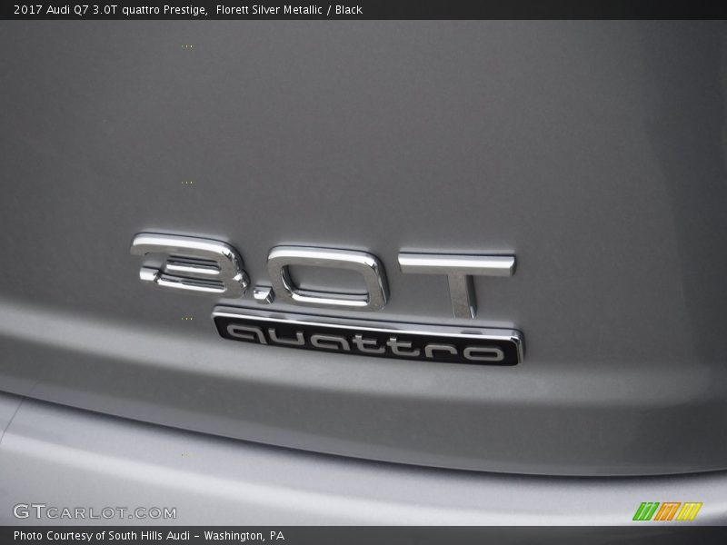Florett Silver Metallic / Black 2017 Audi Q7 3.0T quattro Prestige