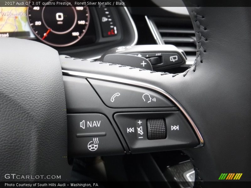 Controls of 2017 Q7 3.0T quattro Prestige