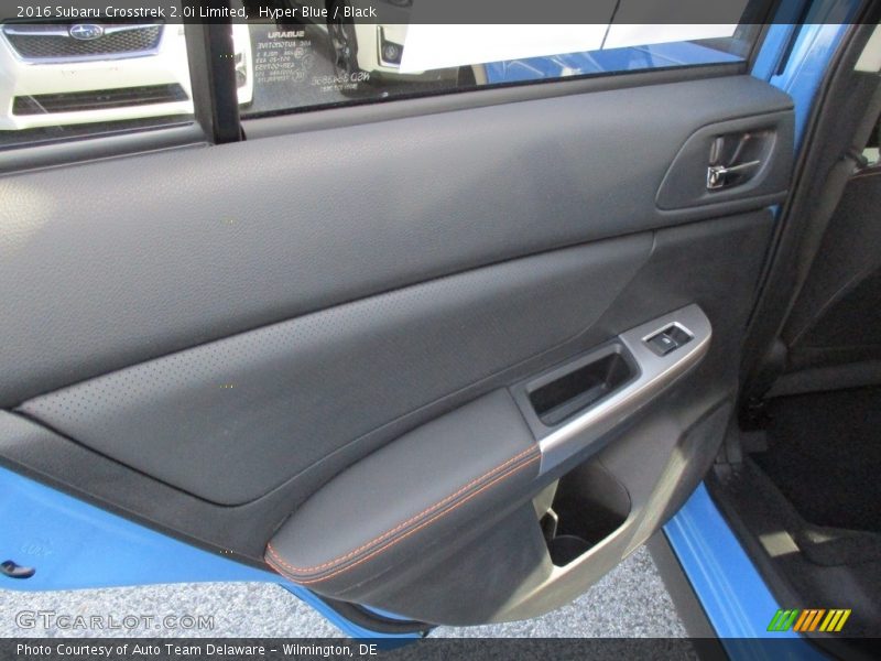 Hyper Blue / Black 2016 Subaru Crosstrek 2.0i Limited