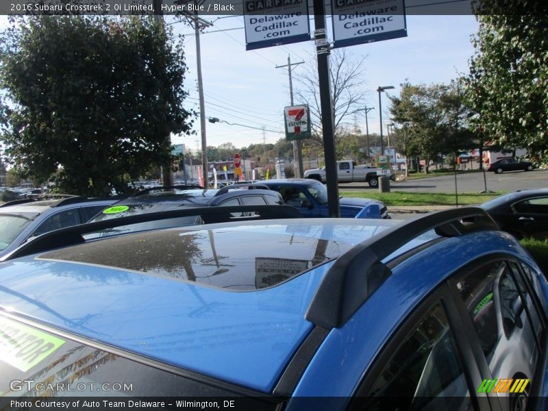 Hyper Blue / Black 2016 Subaru Crosstrek 2.0i Limited