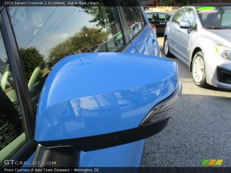 Hyper Blue / Black 2016 Subaru Crosstrek 2.0i Limited