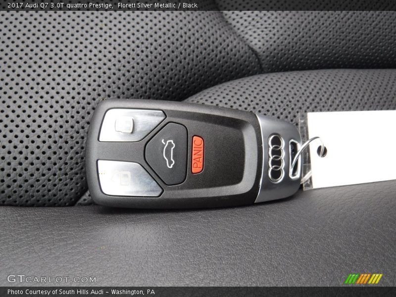 Keys of 2017 Q7 3.0T quattro Prestige