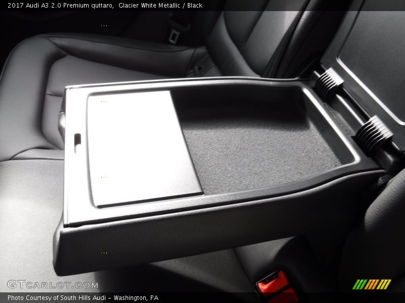 Glacier White Metallic / Black 2017 Audi A3 2.0 Premium quttaro