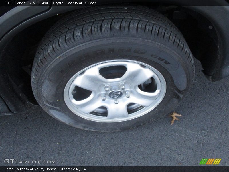 Crystal Black Pearl / Black 2013 Honda CR-V LX AWD