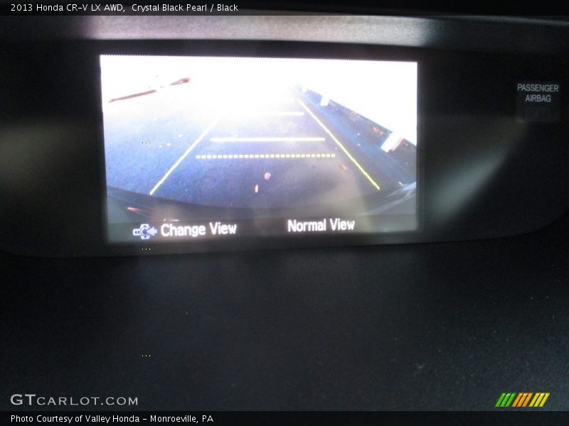 Crystal Black Pearl / Black 2013 Honda CR-V LX AWD
