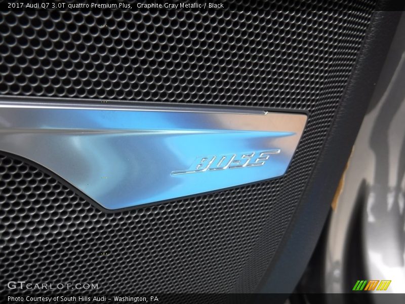 Graphite Gray Metallic / Black 2017 Audi Q7 3.0T quattro Premium Plus