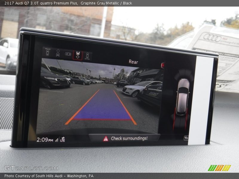Graphite Gray Metallic / Black 2017 Audi Q7 3.0T quattro Premium Plus