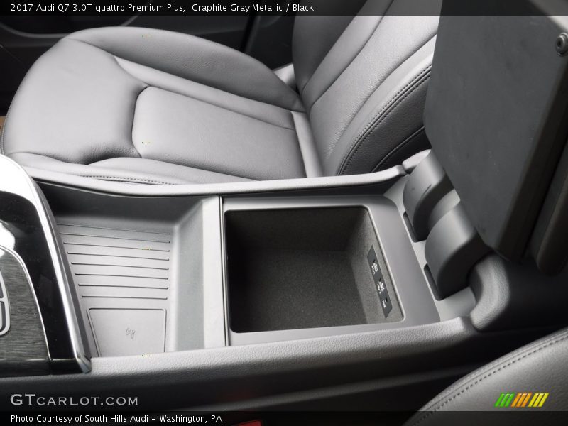 Graphite Gray Metallic / Black 2017 Audi Q7 3.0T quattro Premium Plus