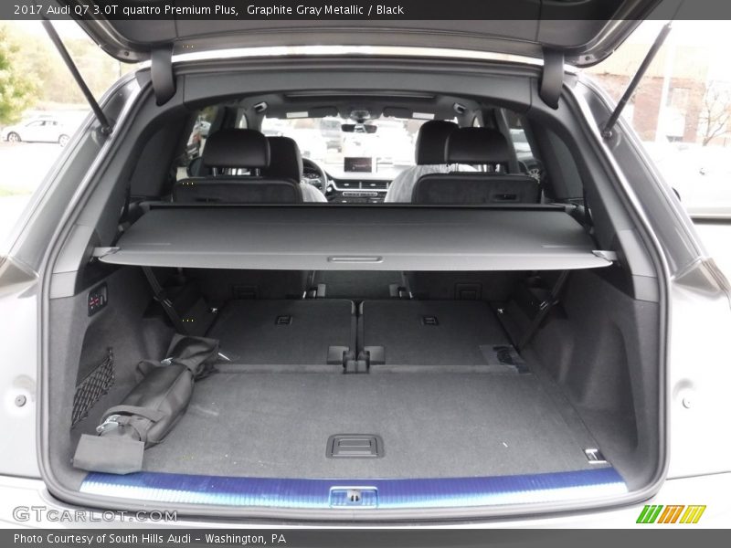 Graphite Gray Metallic / Black 2017 Audi Q7 3.0T quattro Premium Plus