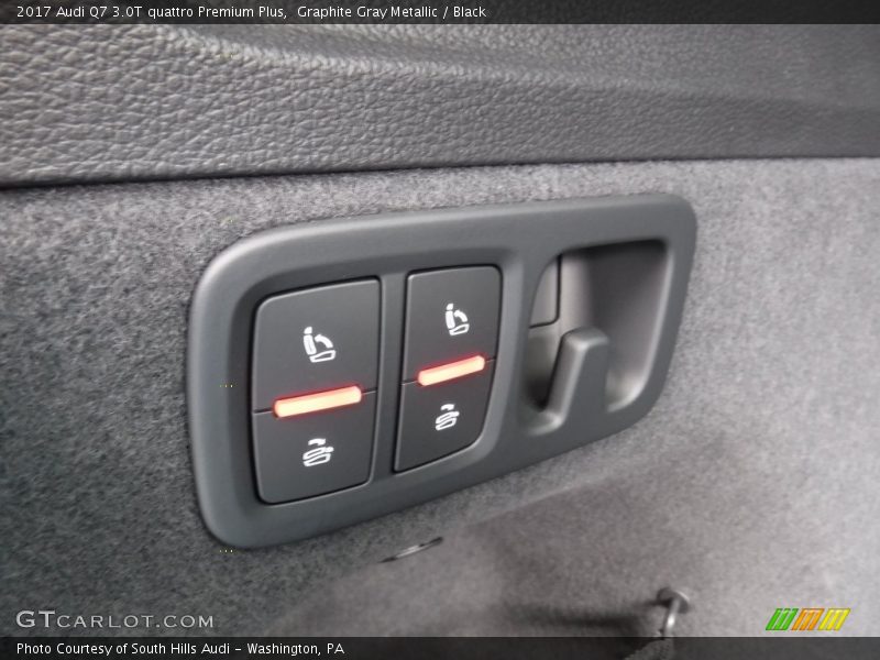 Graphite Gray Metallic / Black 2017 Audi Q7 3.0T quattro Premium Plus