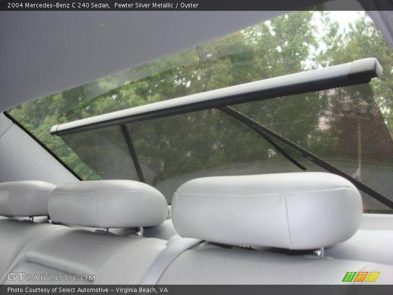 Pewter Silver Metallic / Oyster 2004 Mercedes-Benz C 240 Sedan
