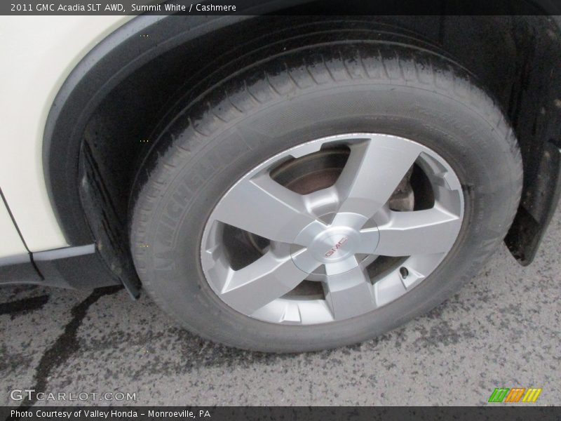 Summit White / Cashmere 2011 GMC Acadia SLT AWD