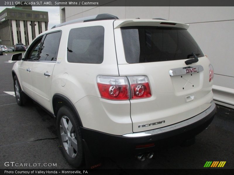 Summit White / Cashmere 2011 GMC Acadia SLT AWD