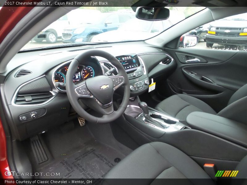 Cajun Red Tintcoat / Jet Black 2017 Chevrolet Malibu LT