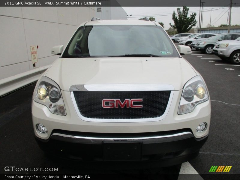 Summit White / Cashmere 2011 GMC Acadia SLT AWD