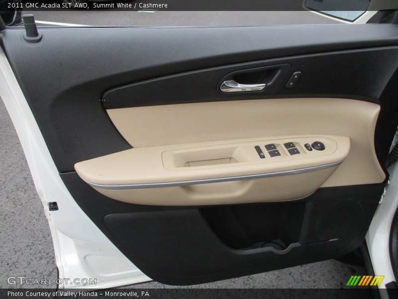 Summit White / Cashmere 2011 GMC Acadia SLT AWD