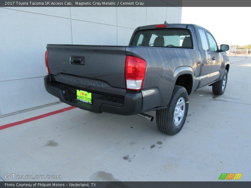 Magnetic Gray Metallic / Cement Gray 2017 Toyota Tacoma SR Access Cab