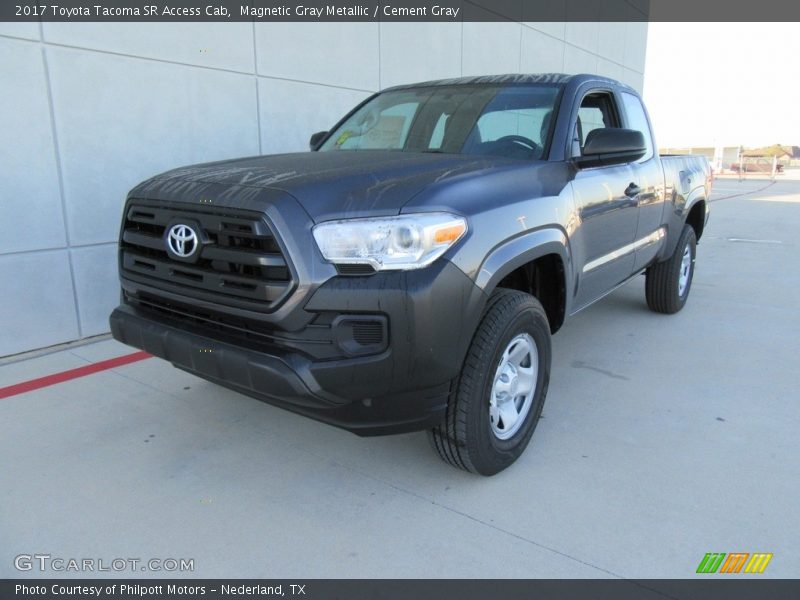 Magnetic Gray Metallic / Cement Gray 2017 Toyota Tacoma SR Access Cab