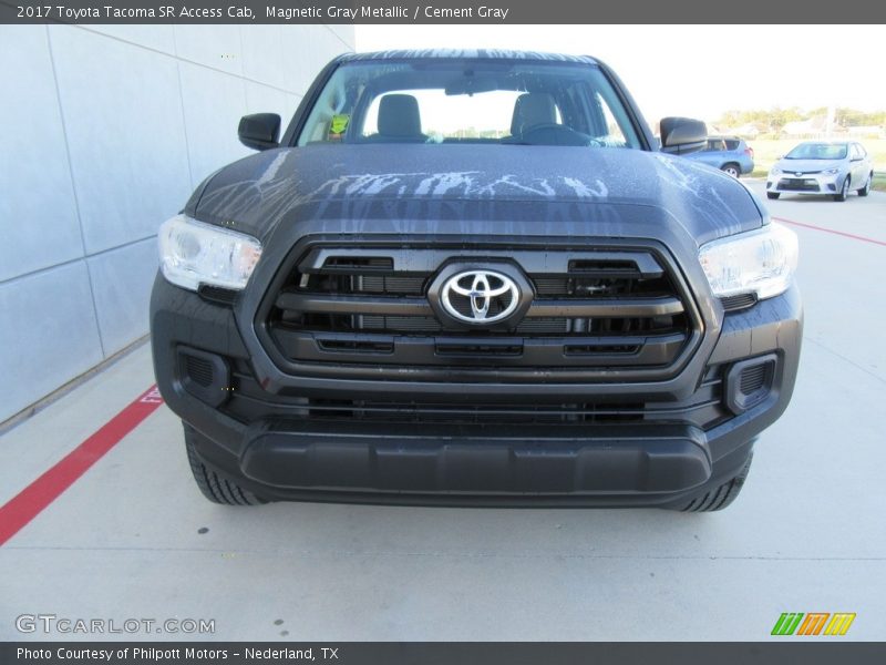 Magnetic Gray Metallic / Cement Gray 2017 Toyota Tacoma SR Access Cab