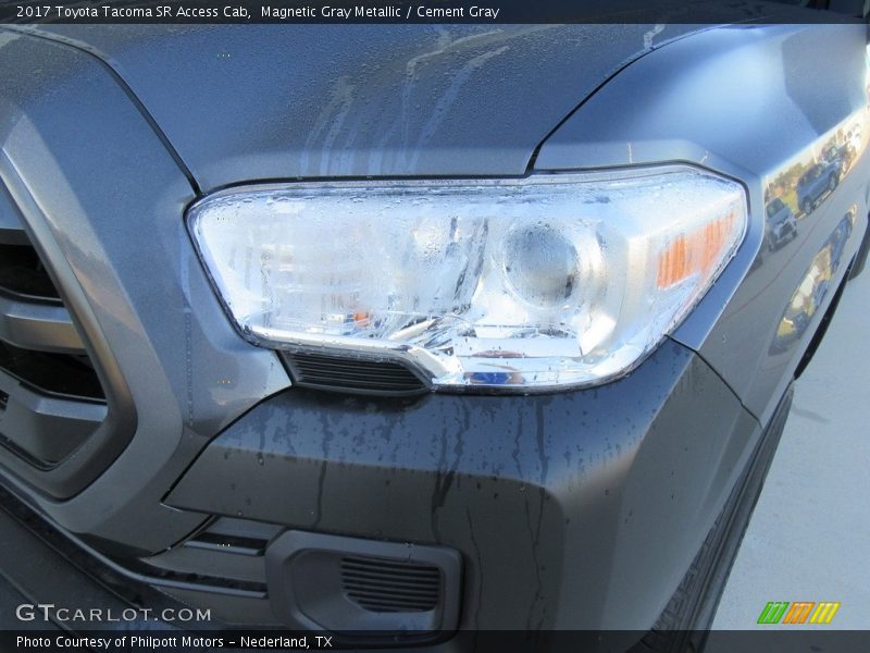 Magnetic Gray Metallic / Cement Gray 2017 Toyota Tacoma SR Access Cab