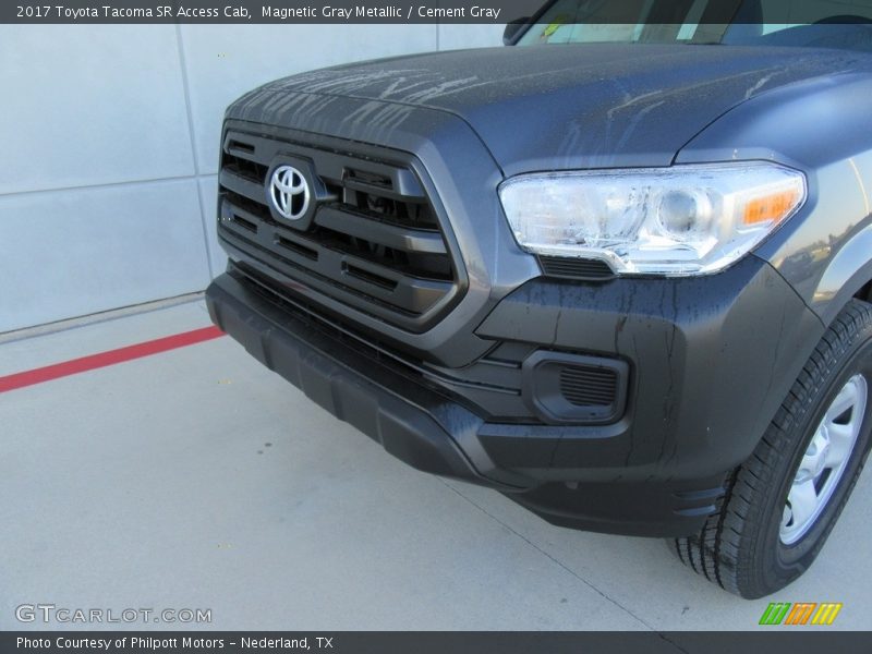 Magnetic Gray Metallic / Cement Gray 2017 Toyota Tacoma SR Access Cab