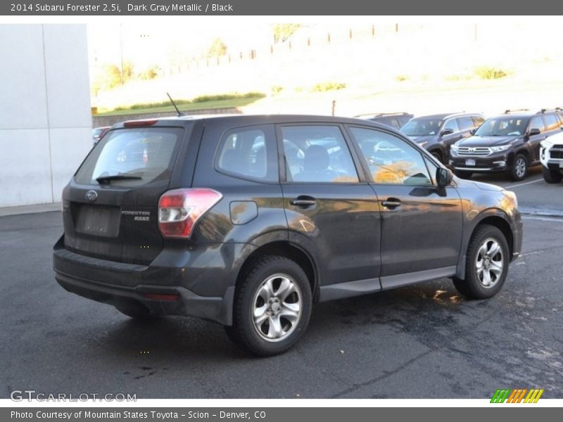 Dark Gray Metallic / Black 2014 Subaru Forester 2.5i
