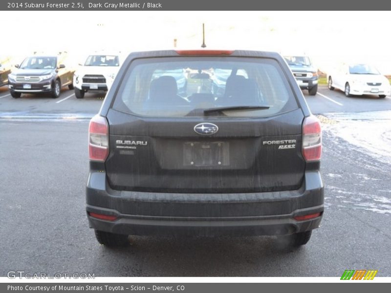 Dark Gray Metallic / Black 2014 Subaru Forester 2.5i