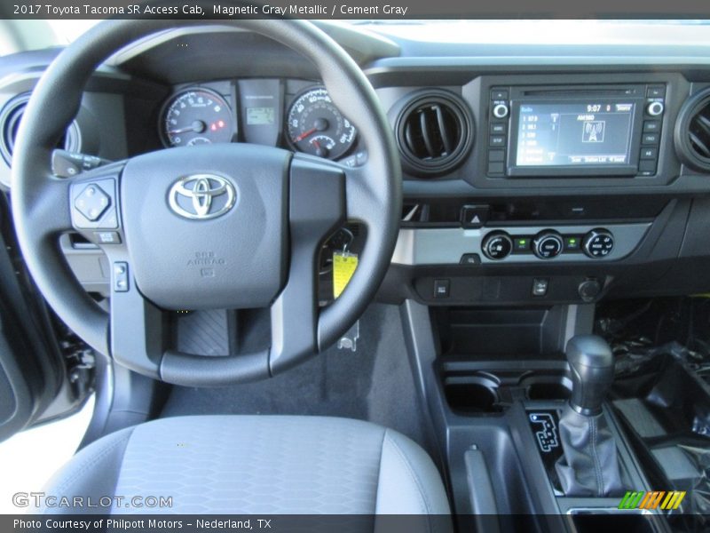 Magnetic Gray Metallic / Cement Gray 2017 Toyota Tacoma SR Access Cab