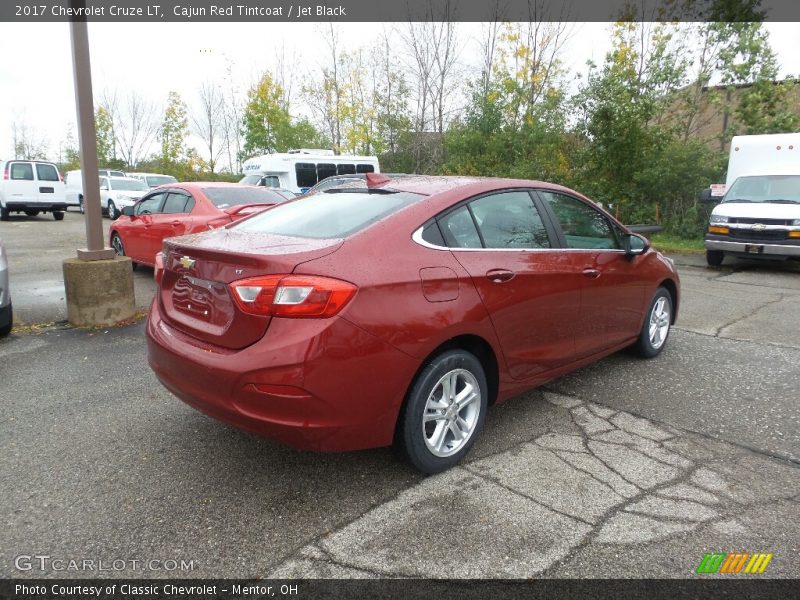Cajun Red Tintcoat / Jet Black 2017 Chevrolet Cruze LT