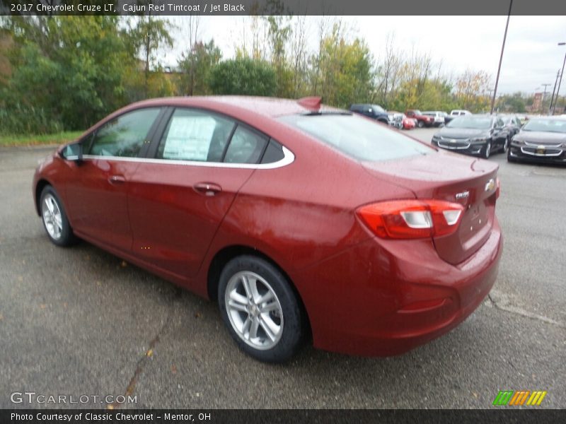 Cajun Red Tintcoat / Jet Black 2017 Chevrolet Cruze LT