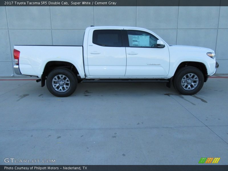  2017 Tacoma SR5 Double Cab Super White
