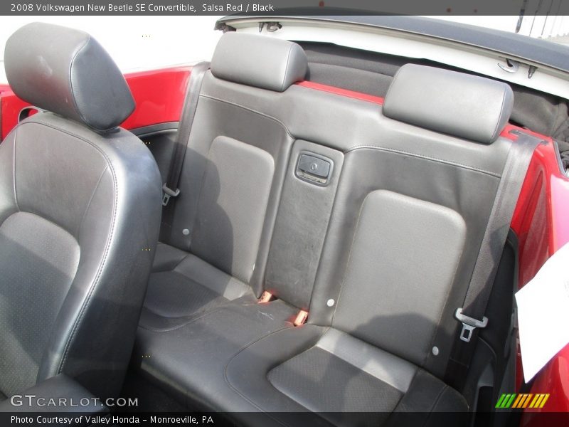 Salsa Red / Black 2008 Volkswagen New Beetle SE Convertible