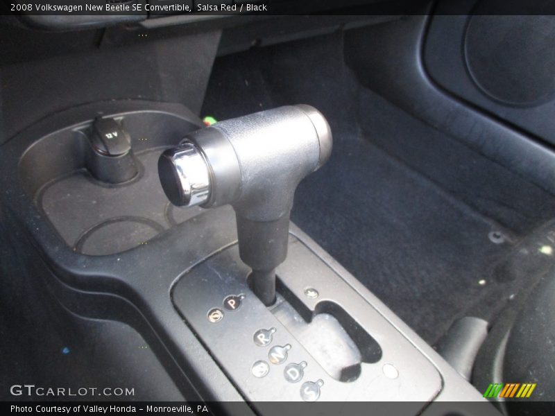 Salsa Red / Black 2008 Volkswagen New Beetle SE Convertible