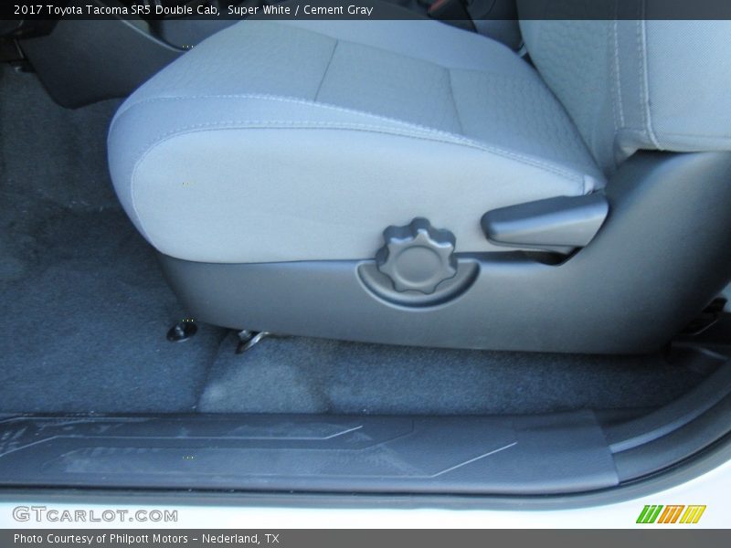 Front Seat of 2017 Tacoma SR5 Double Cab
