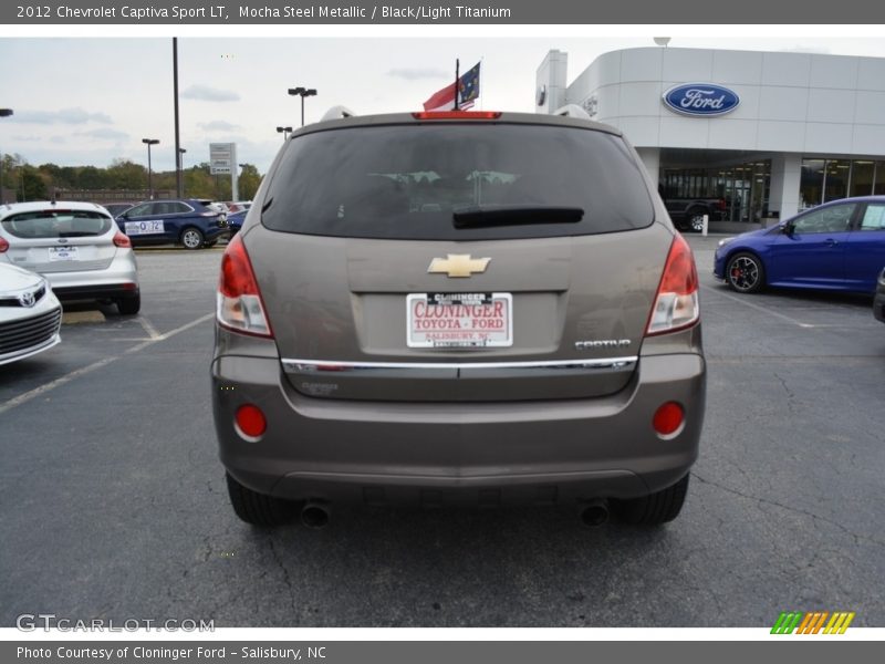 Mocha Steel Metallic / Black/Light Titanium 2012 Chevrolet Captiva Sport LT