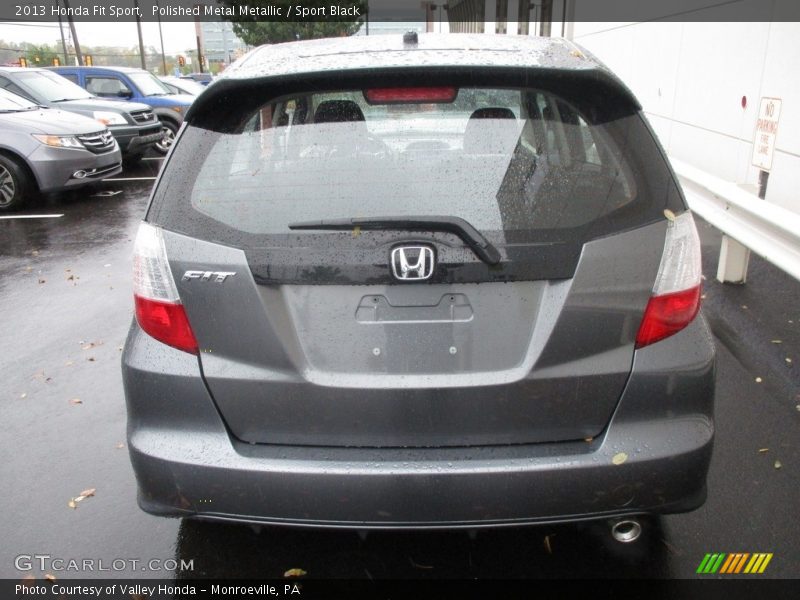 Polished Metal Metallic / Sport Black 2013 Honda Fit Sport