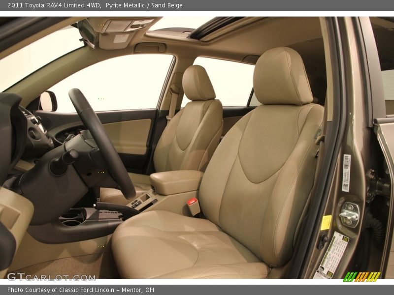 Pyrite Metallic / Sand Beige 2011 Toyota RAV4 Limited 4WD