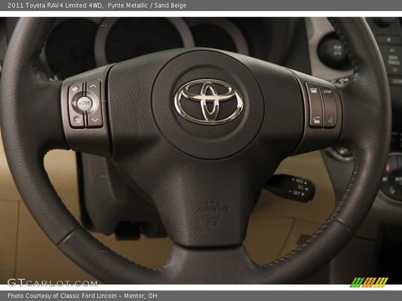 Pyrite Metallic / Sand Beige 2011 Toyota RAV4 Limited 4WD