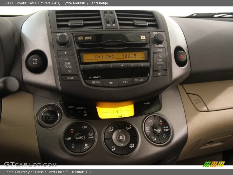 Pyrite Metallic / Sand Beige 2011 Toyota RAV4 Limited 4WD