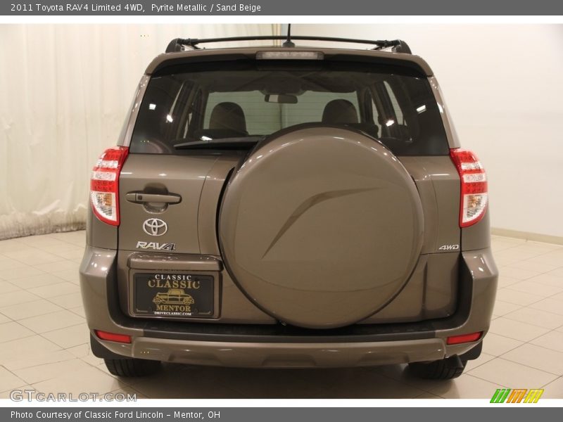 Pyrite Metallic / Sand Beige 2011 Toyota RAV4 Limited 4WD