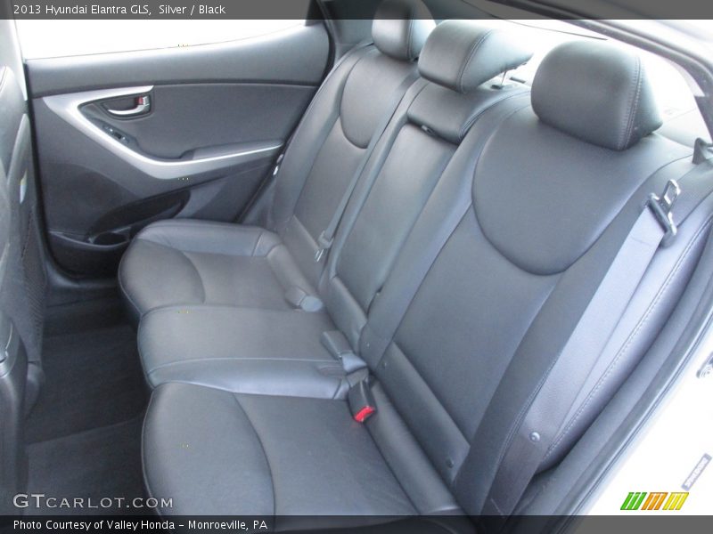 Silver / Black 2013 Hyundai Elantra GLS