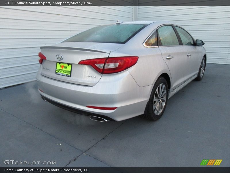 Symphony Silver / Gray 2017 Hyundai Sonata Sport