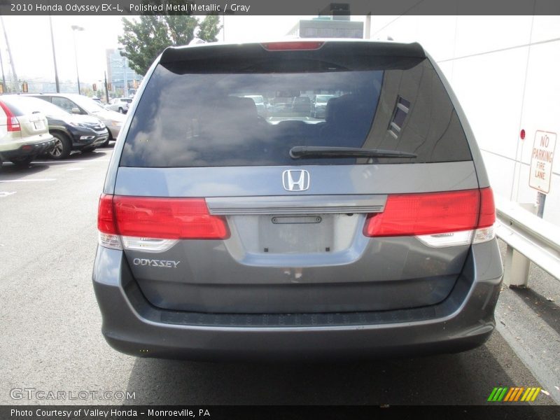 Polished Metal Metallic / Gray 2010 Honda Odyssey EX-L
