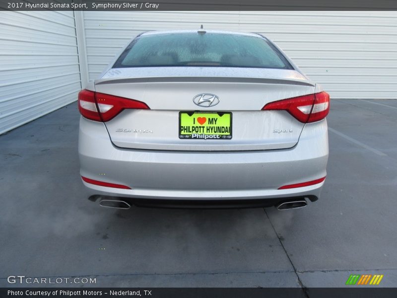 Symphony Silver / Gray 2017 Hyundai Sonata Sport