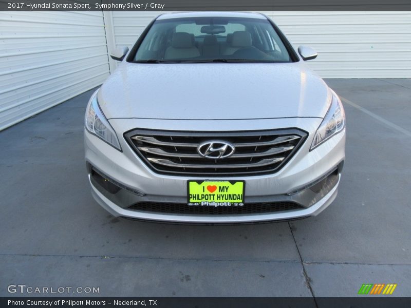 Symphony Silver / Gray 2017 Hyundai Sonata Sport